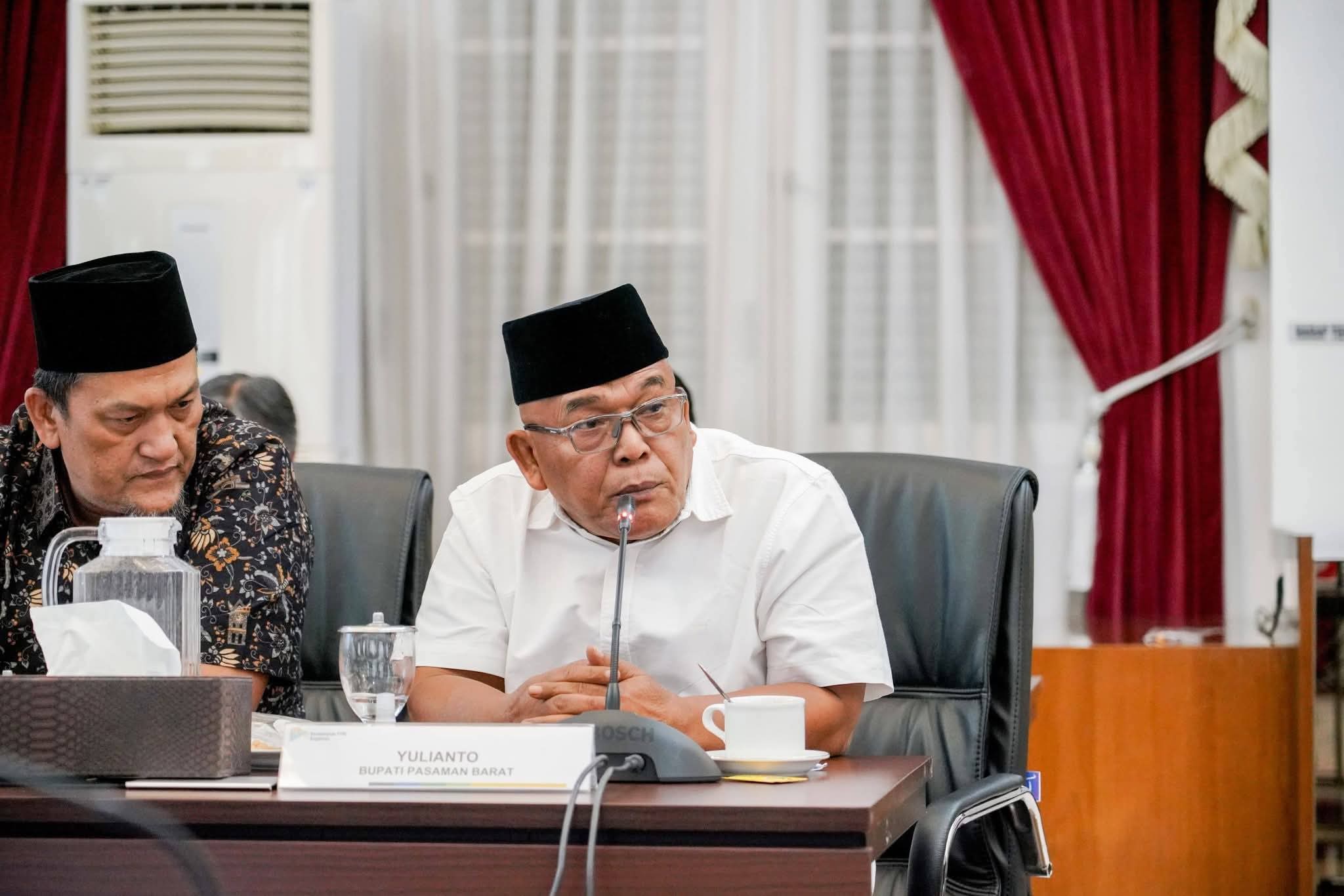 Pasaman Barat Kembali Usulkan Tambahan Alokasi Dana Rehabilitasi Lahan Persawahan Terdampak Bencana