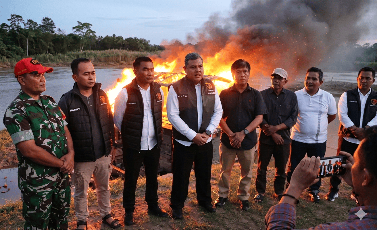 Polda Sumbar Gelar Operasi Skala Besar Tindak Aktivitas PETI di Tiga Wilayah