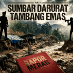 SUMBAR DARURAT TAMBANG EMAS: Walhi Beri ‘Rapor Merah’ dan Tantang Kapolda Baru!