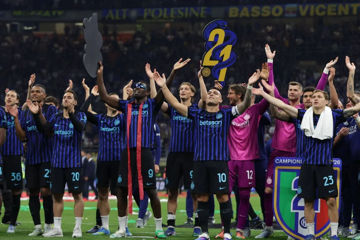 Kalahkan Parma 2-0, Inter Milan Menjuarai Liga Italia