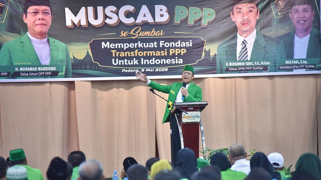 Mardiono Optimistis PPP Sumatera Barat Solid Menuju Pemilu 2029