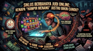 Siklus Berbahaya Judi Online: Kenapa “Hampir Menang” Justru Bikin Candu?