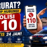 Darurat? Cukup Hubungi Polisi 110, Gratis 24 Jam!