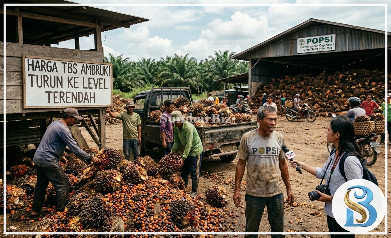 Nasib Pilu Petani Sawit, Harga TBS Sumatera-Kalimantan Rontok Akibat Ketidakpastian Regulasi