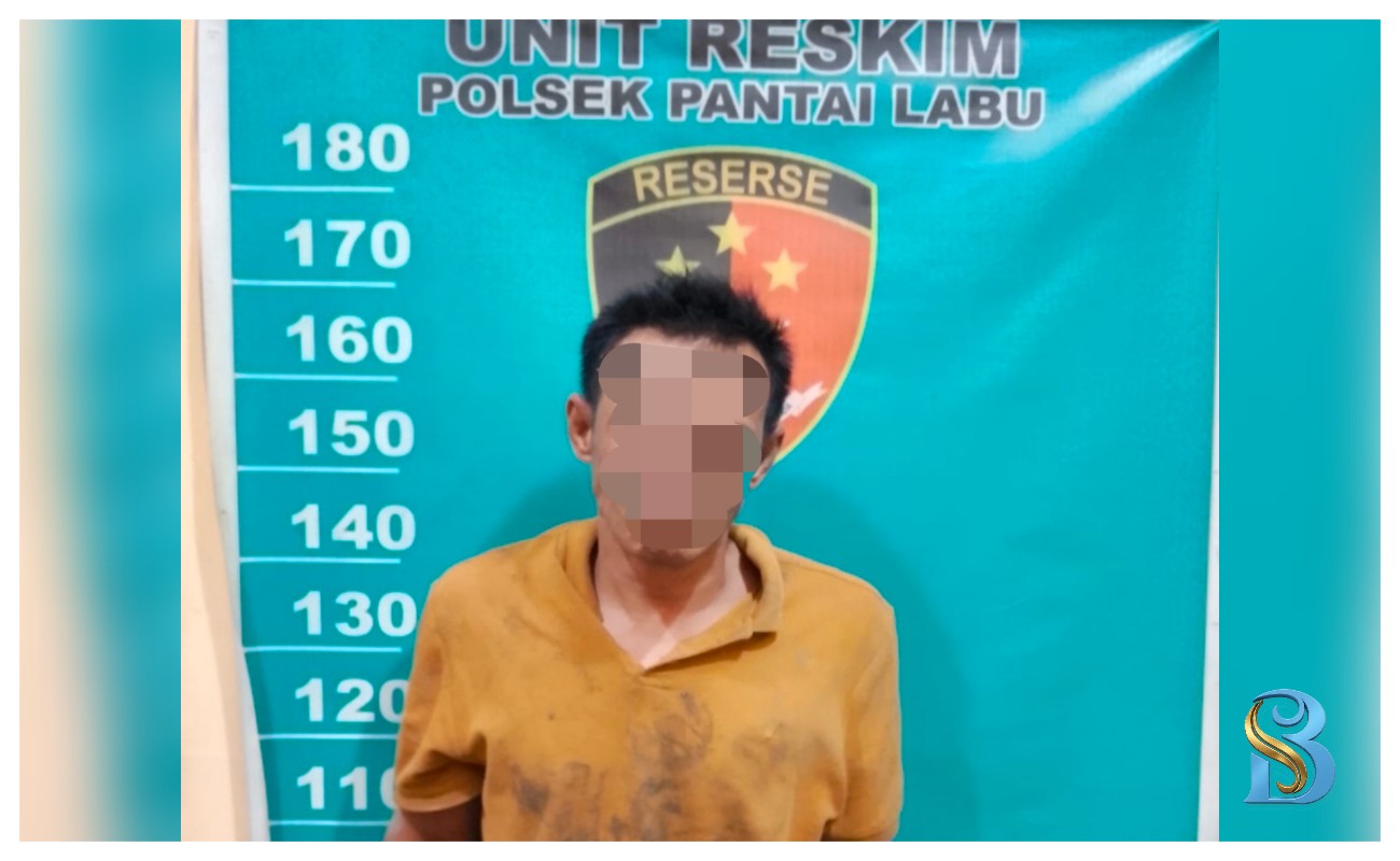 Sempat Coba Kabur, Terduga Pengedar Sabu di Pantai Labu Diringkus Polisi
