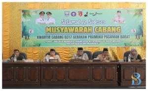 Menentukan Arah Pembentukan Karakter Generasi Muda Pasbar Lewat Muscab Pramuka 2026
