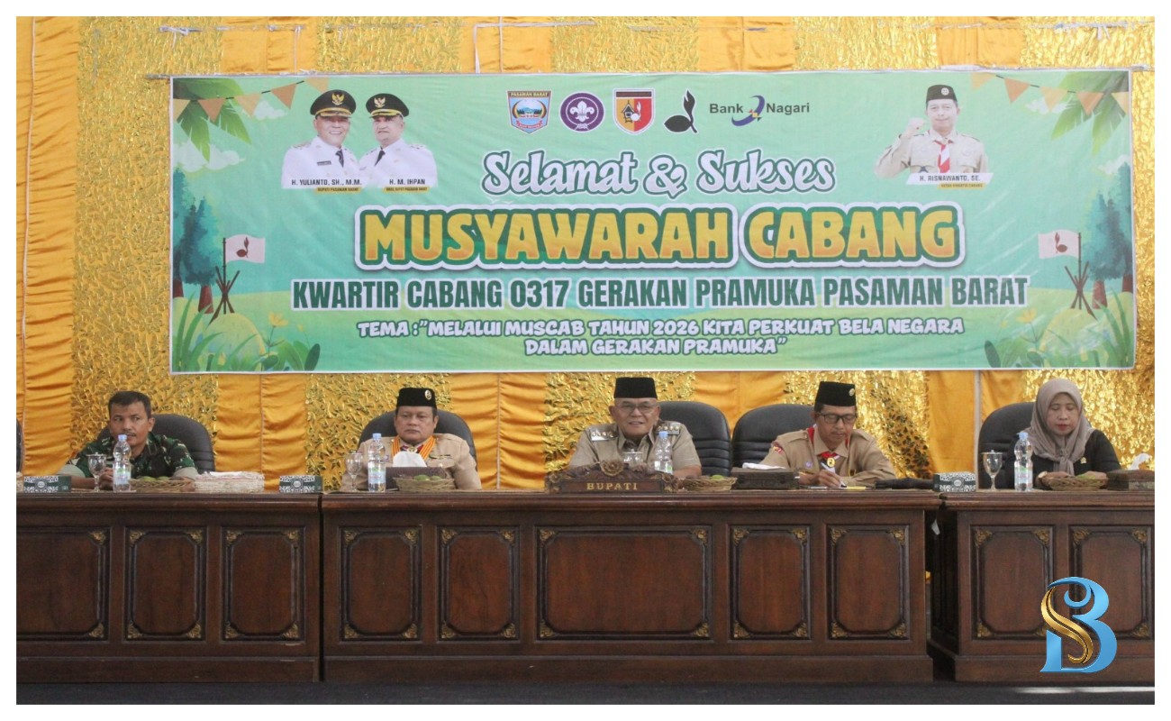 Menentukan Arah Pembentukan Karakter Generasi Muda Pasbar Lewat Muscab Pramuka 2026