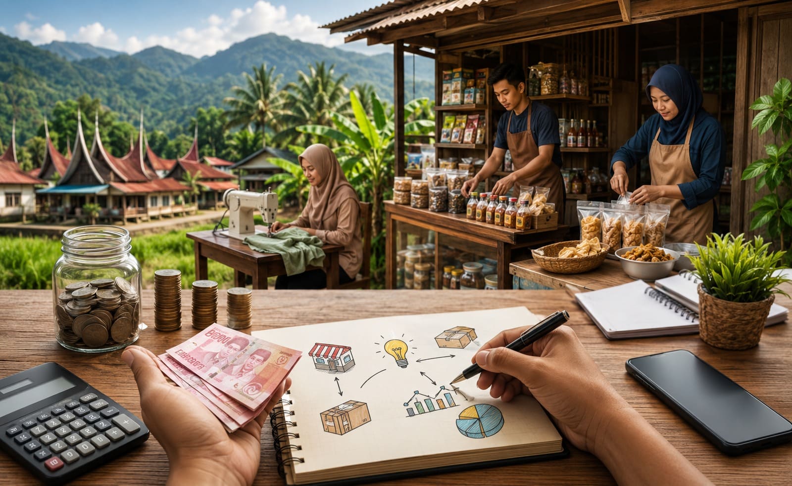 Panduan Mengelola Modal Lima Jutaan Untuk Memulai UMKM Di Pasaman Barat