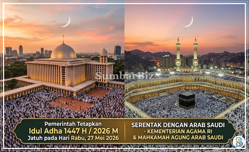 Pemerintah Tetapkan Idul Adha 2026 Jatuh pada 27 Mei, Serentak dengan Arab Saudi