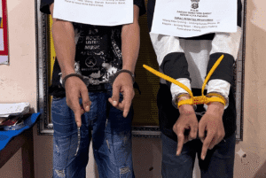 Resahkan Warga, Dua Pengedar Sabu Ditangkap Tim Tarantula di Sungai Tarab