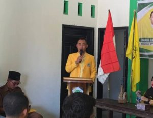 Dirwansyah Lantik Ketua Golkar Kecamatan Pasaman dan Sasak Ranah Pasisie