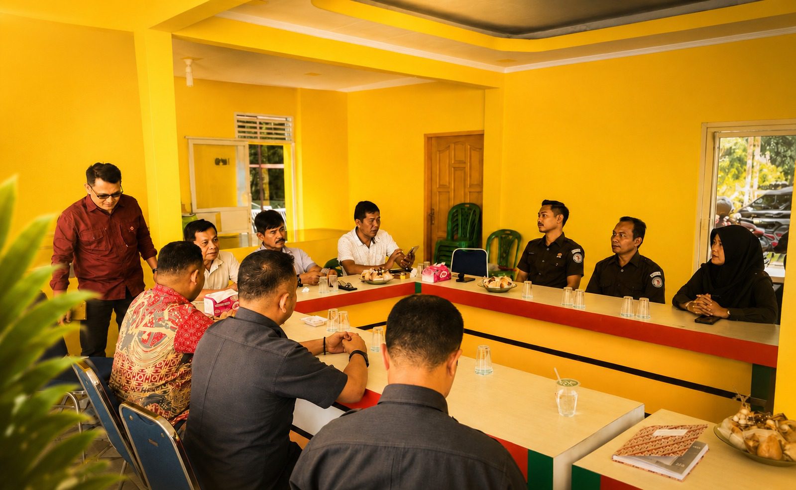 Cair Banget! Golkar Pasbar Disambangi Bawaslu, Diskusi Ringan Tapi Bahas Regulasi Berat