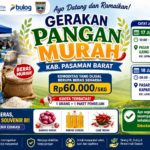 Bank Indonesia dan Bulog Gelar Gerakan Pangan Murah Pasaman Barat