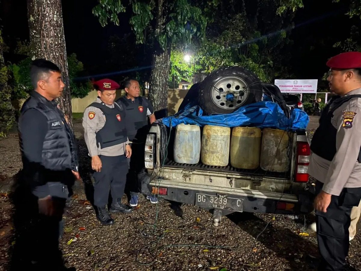 Modus Jual ke Warung Kecil, Polisi Gulung Penyeleweng Bio Solar di Talamau