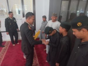 Peringati HUT Bhayangkara, Polres Agam Beri Santunan pada Anak Panti Asuhan