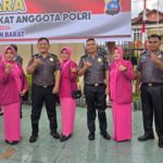 Sebanyak 1.274 Personil Polda Sumbar Resmi Terima Kenaikan Pangkat Juli