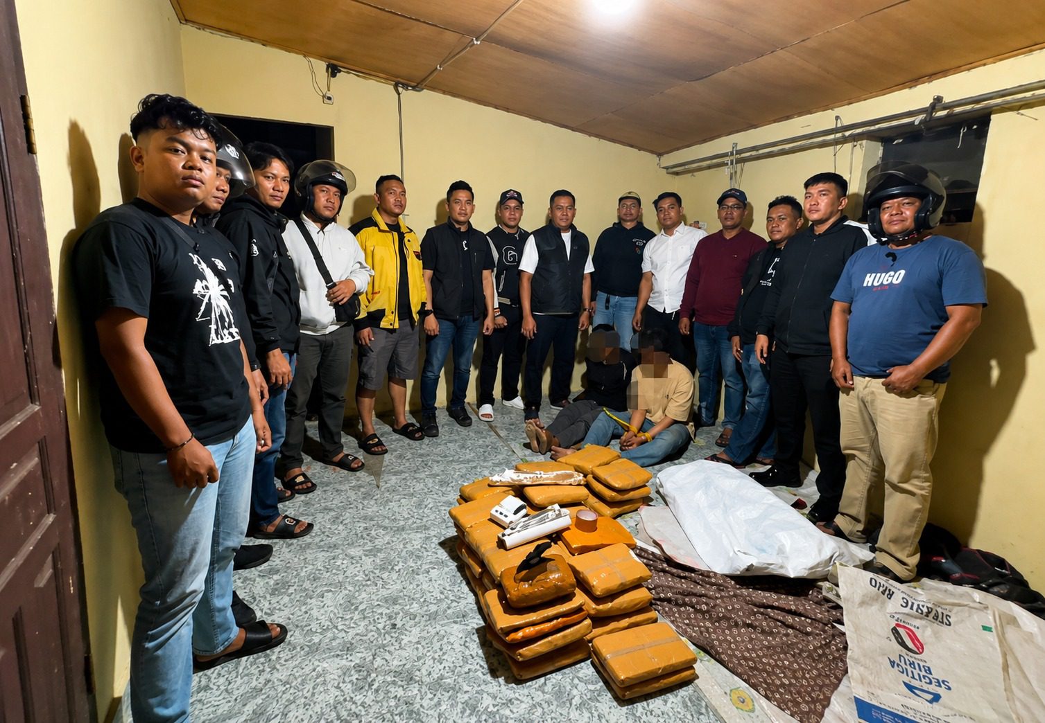 Penyelundupan 41 Paket Ganja Kering Digagalkan Polresta Bukittinggi
