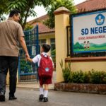 Gerakan Ayah Mengantar Anak ke Sekolah Jadi Sorotan Utama di Pasaman Barat