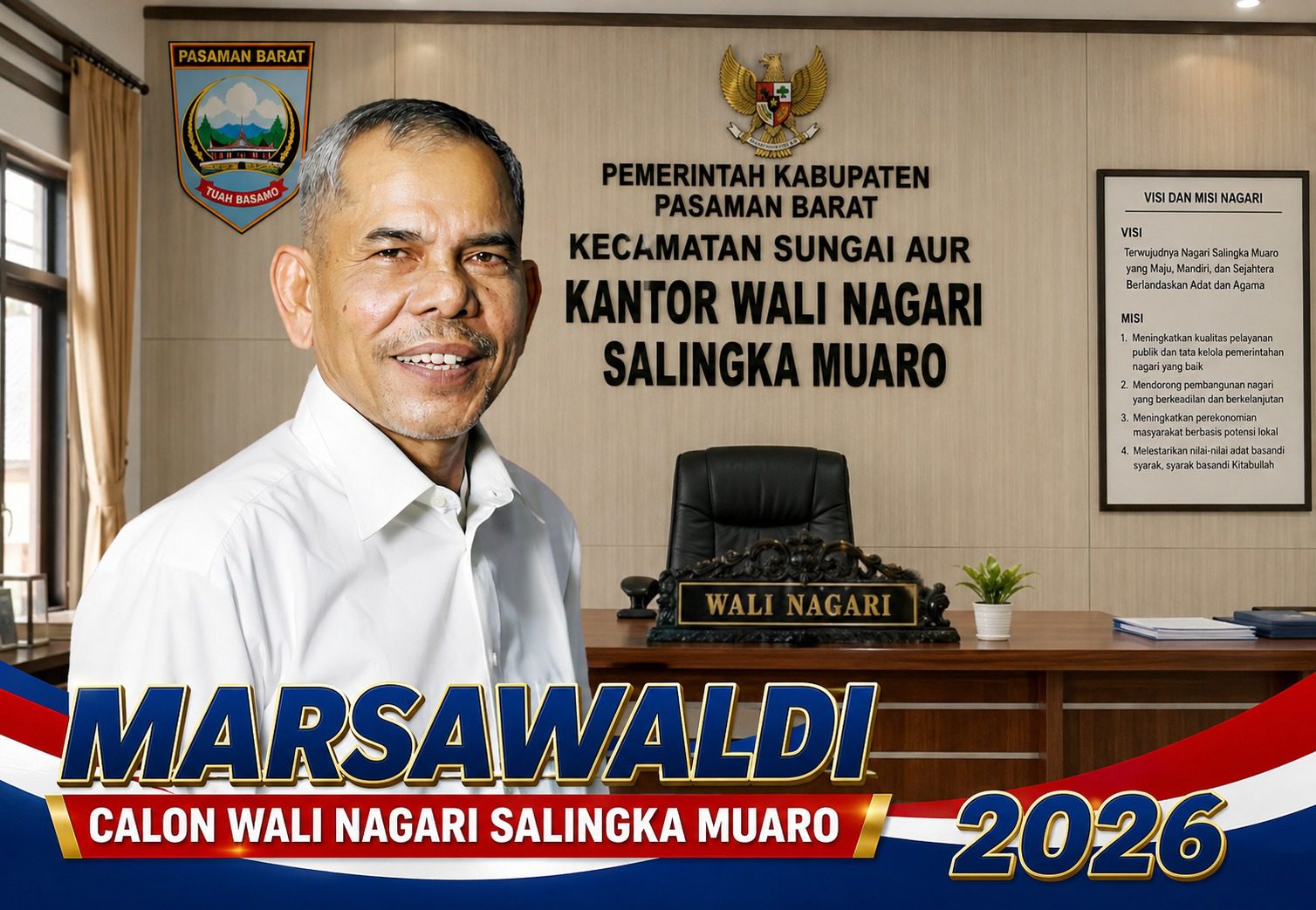 Maju Pilwana 2026, Edi Somel Siap Bawa Pengalaman Dua Dekade