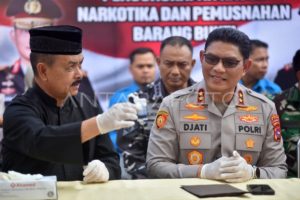 Gandeng LKAAM, Kapolda Cek Langsung Keaslian Barang Bukti Narkotika Sumbar