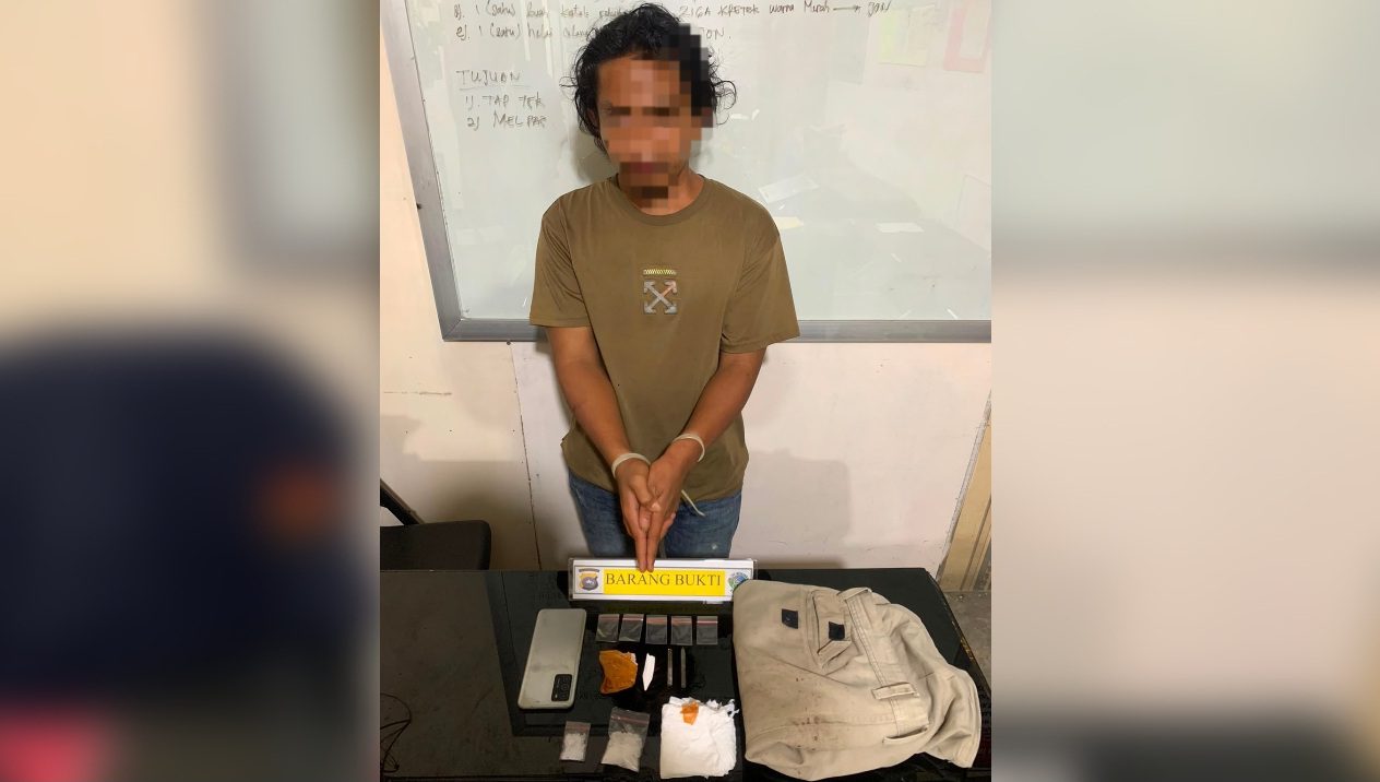 Miliki Sabu lebih dari 13 gram, Seorang Pengedar di Agam Terancam Penjara Seumur Hidup