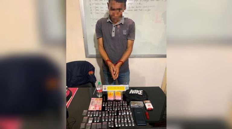 Tayal Pengedar Narkoba di Agam Dibekuk Polisi, Puluhan Paket Sabu Disita